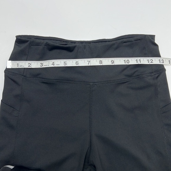 SAM EDELMAN Woman’s Black Capri Work out Legging Sz S - Picture 8 of 10